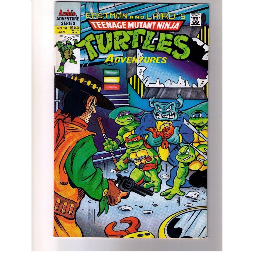 Teenage Mutant Ninja Turtles Adventures # 16 Vol 2 (1991) VF Archie Comics